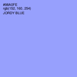 #98A0FE - Jordy Blue Color Image